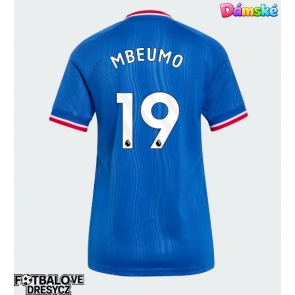 Manchester United Bryan Mbeumo #19 Dámské Venkovní Dres 2026-27 Krátký Rukáv Manchester United Bryan Mbeumo #19 Dámské Venkovní Dres 2026-27 Krátký Rukáv